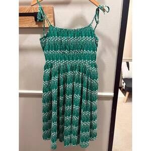 NEW VIGNETTE women's evelyn dress in green